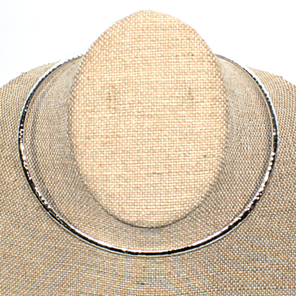 Hammered Cuff Choker