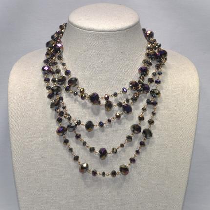 5 Layer Rhinestone Chain – L and B Creations