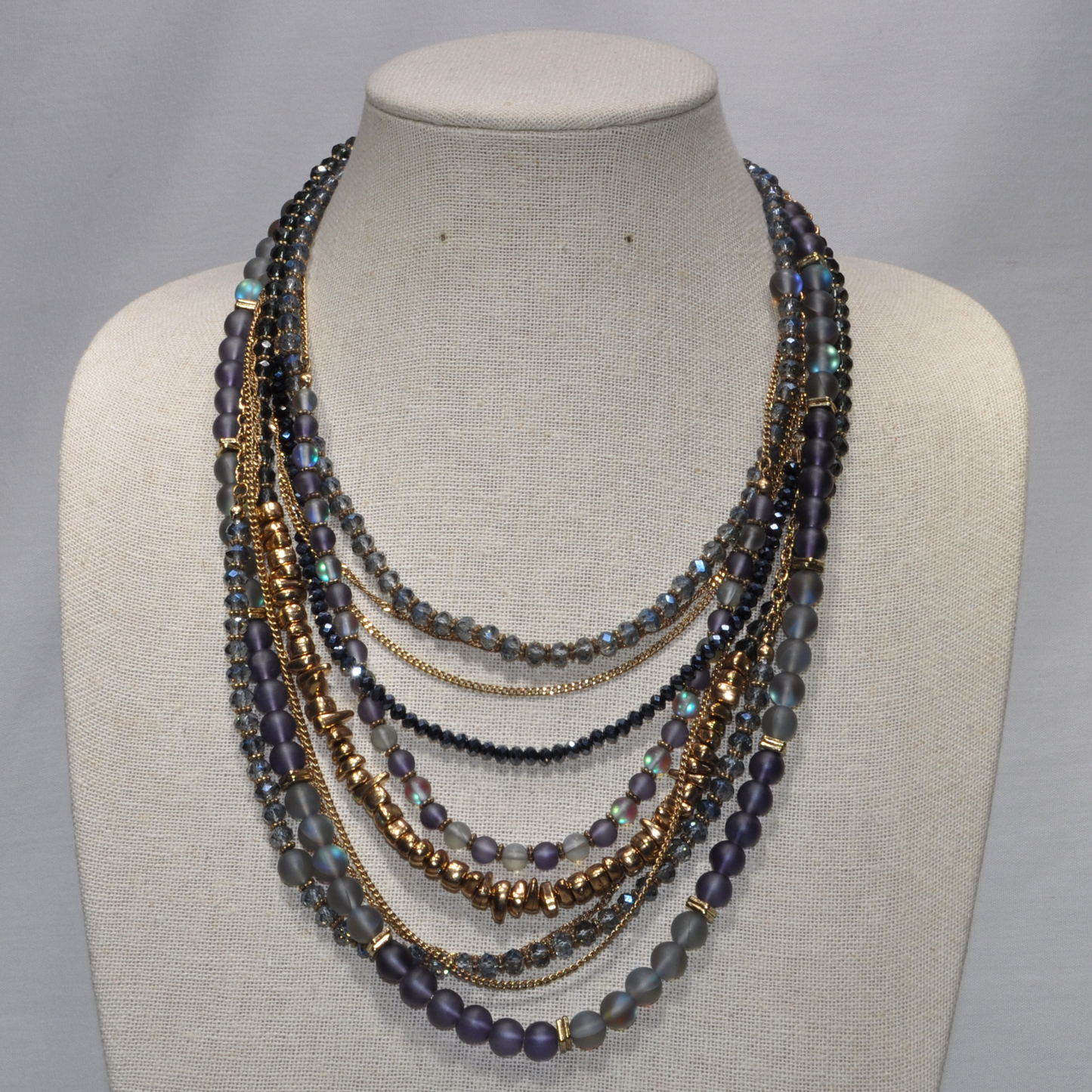 Multi Strand Crystals and Glass Beads