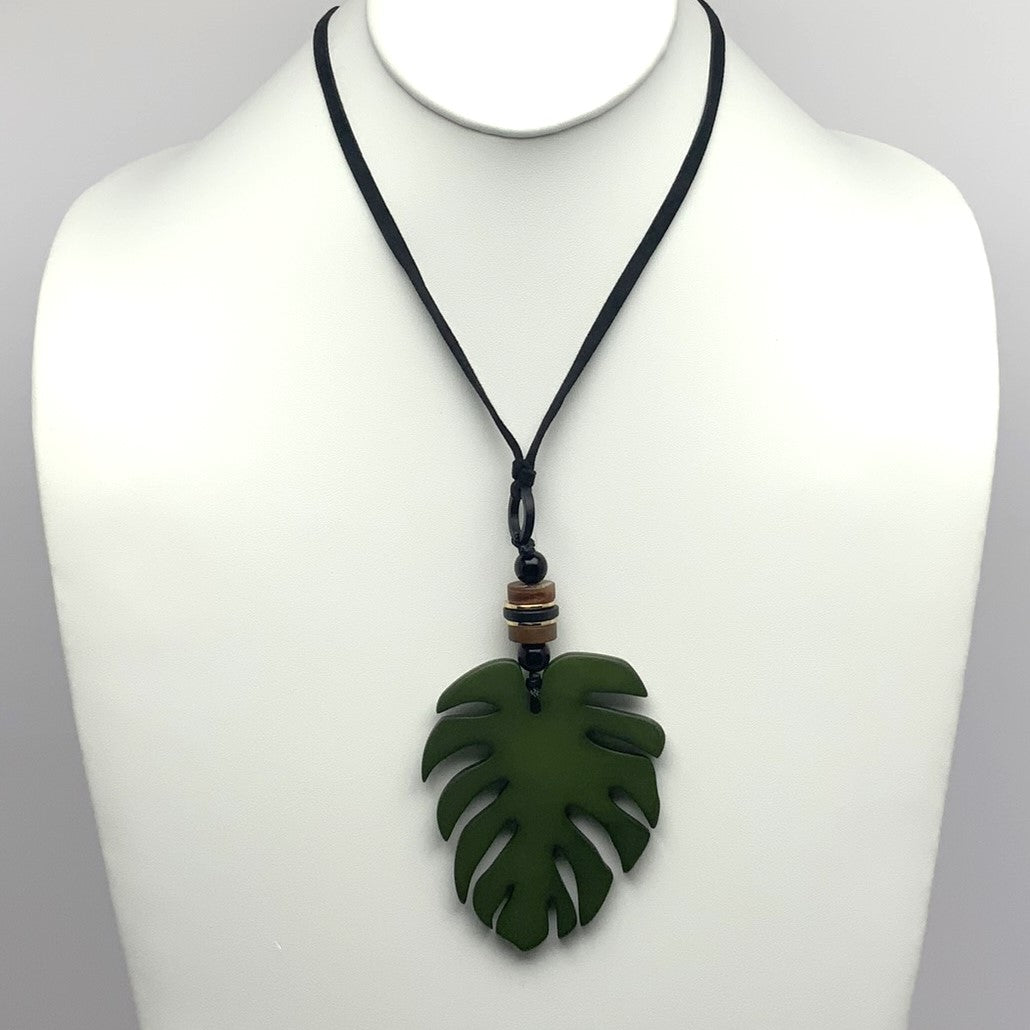 Leaf Drop Necklace