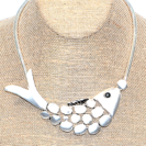Fish Scale Collar Bone Necklace – L and B Creations