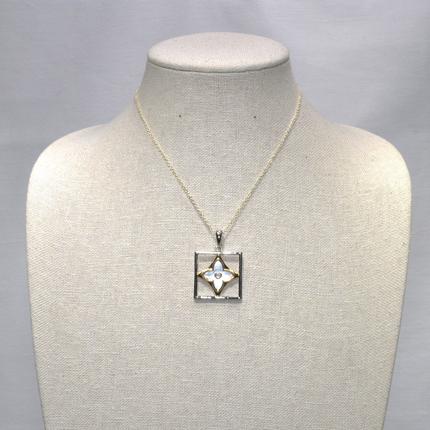 Square Star Necklace