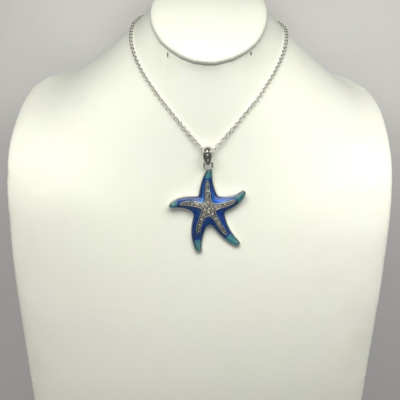 Starfish Drop Necklace