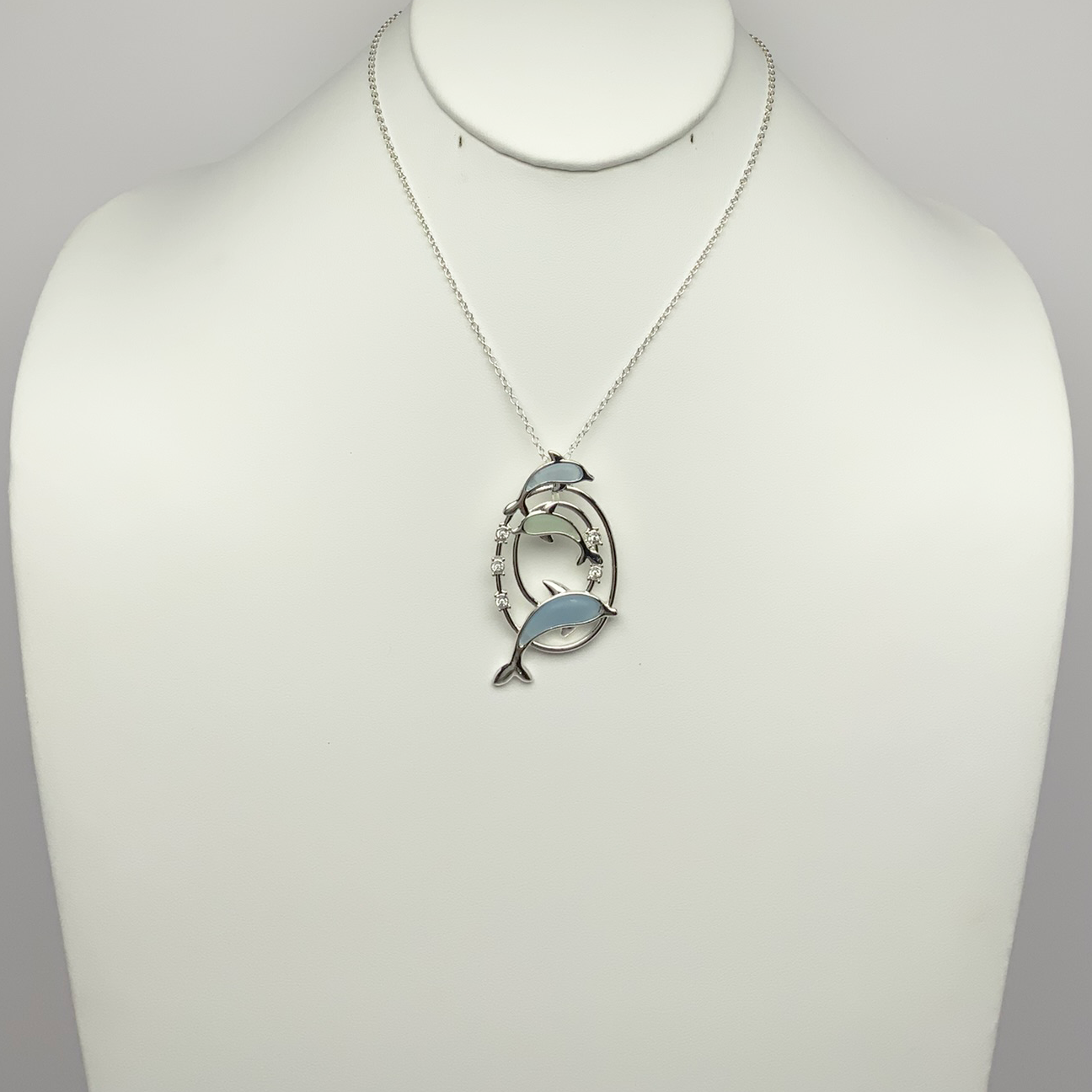 Dolphin Drop Necklace