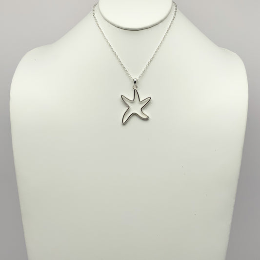 Starfish Drop Necklace