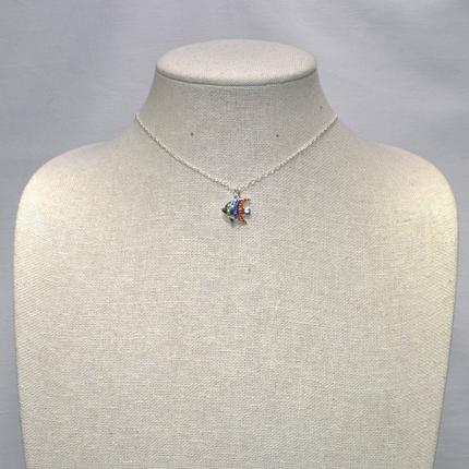 Fish Rhinestone Necklace