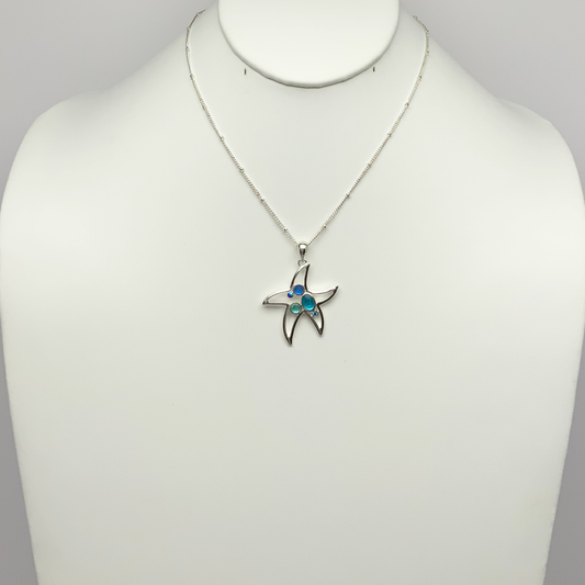 Starfish Drop Necklace