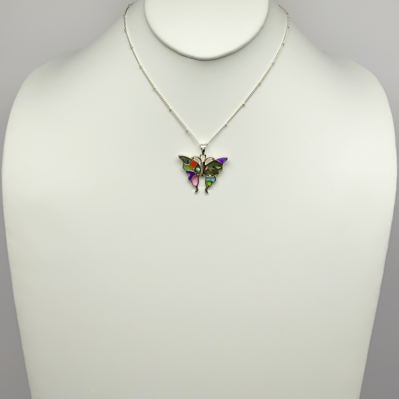 Butterfly Drop Necklace