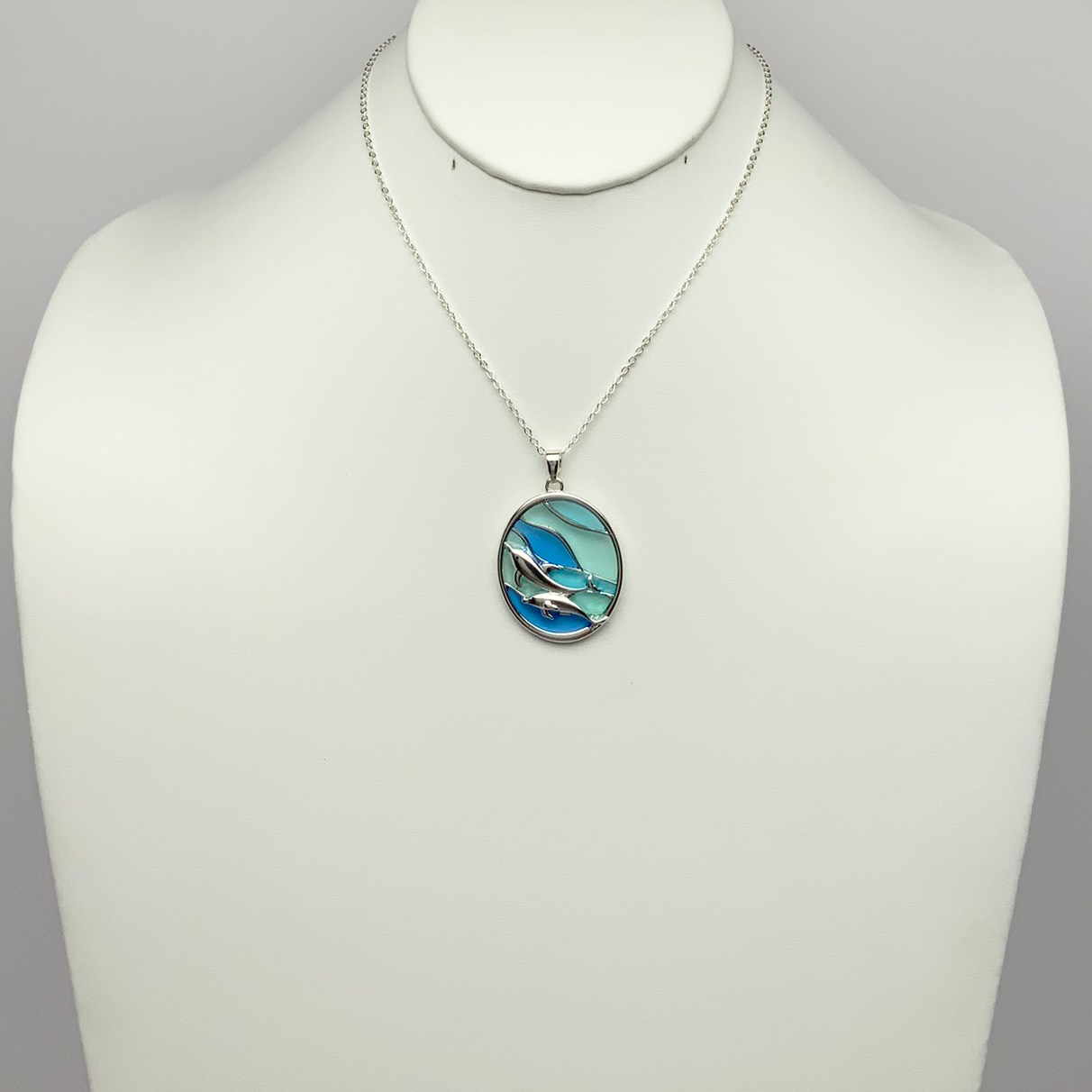 Dolphin Drop Necklace