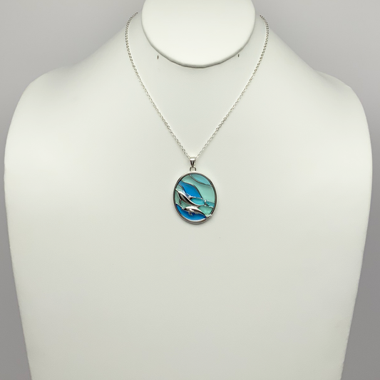 Dolphin Drop Necklace