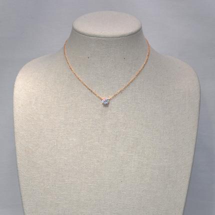 Thin Chain with Crystal