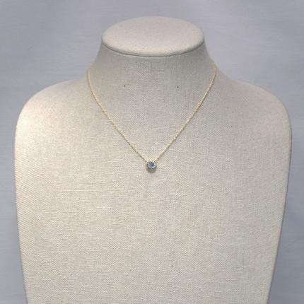 Thin Chain with Crystal