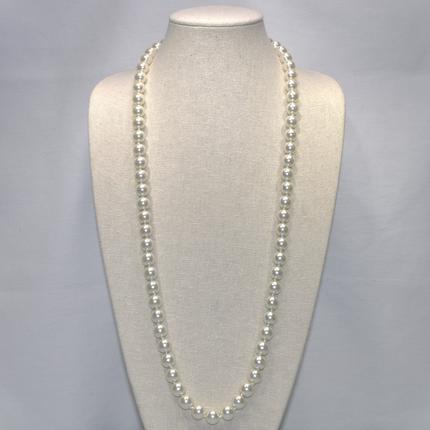 36" Pearl Necklace 12mm
