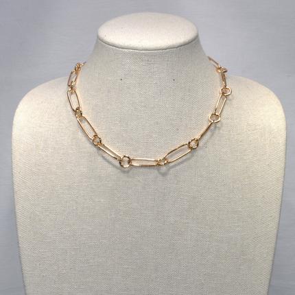 Chain Link with Ovals and Circles