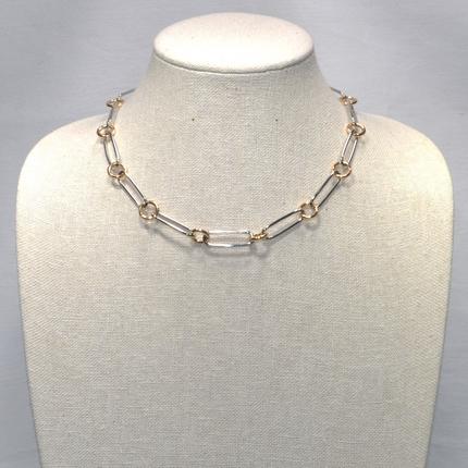 Chain Link with Ovals and Circles