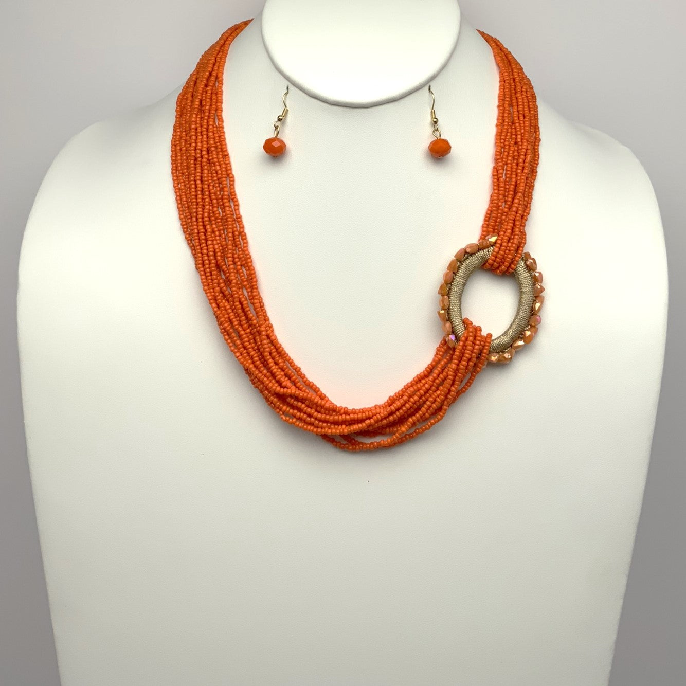 Seed Bead Necklace Set