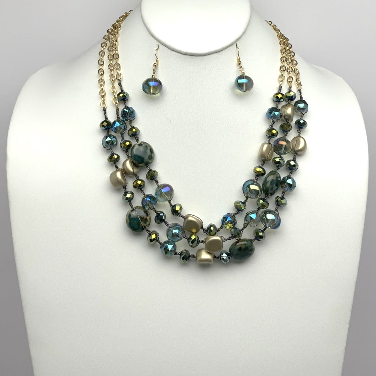 Beads and Rhinestone Chain