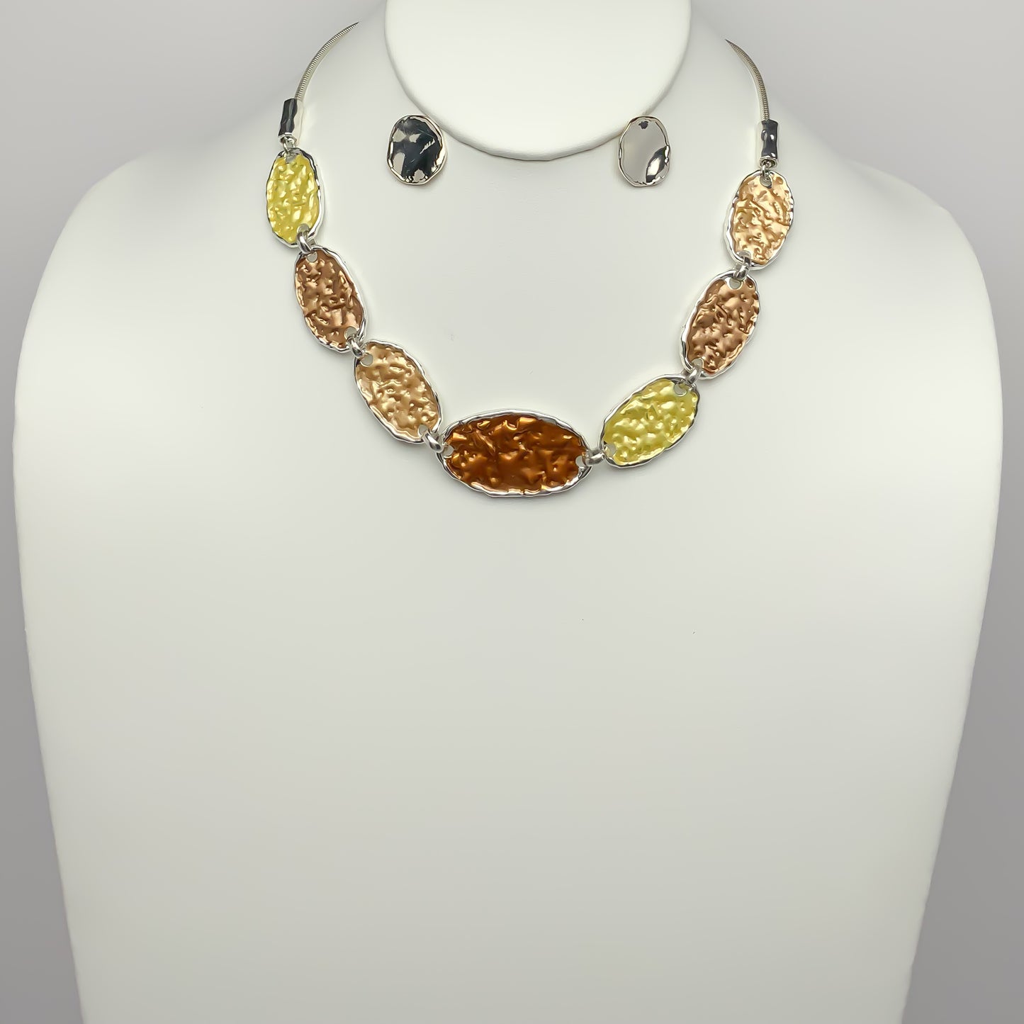 Metal Link Necklacae