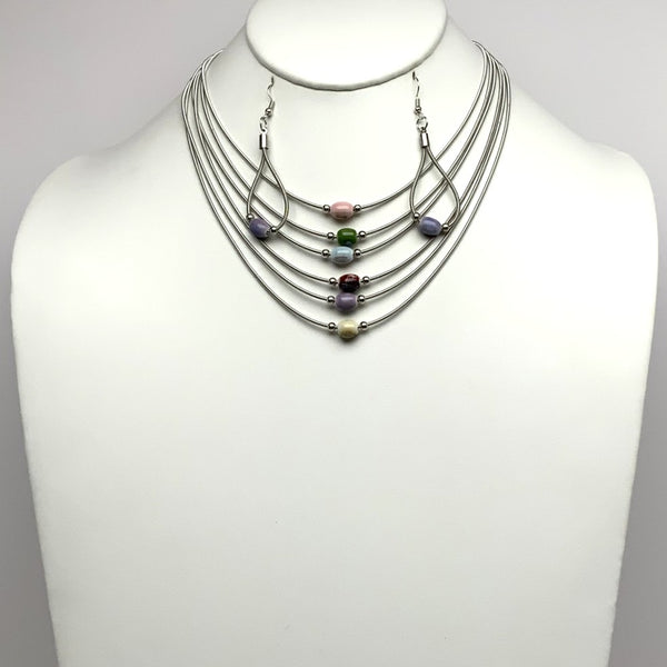 Guitar Strings with Ceramic Oval Beads