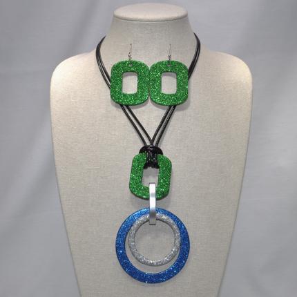 Glitter Drop Necklace