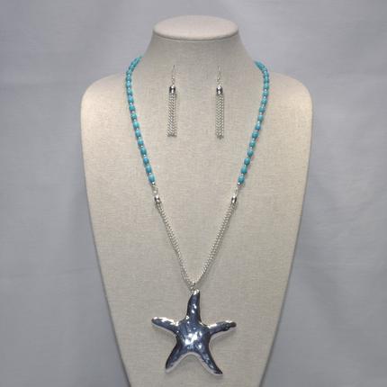 Starfish Necklace Set