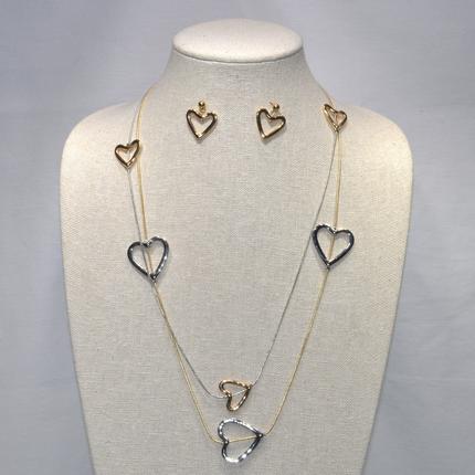 Metal Heart Necklace