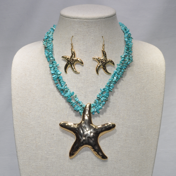 Three Strand nuggets with Starfish