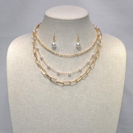 Multilayer Chain with Pearls