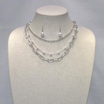 Multilayer Chain with Pearls