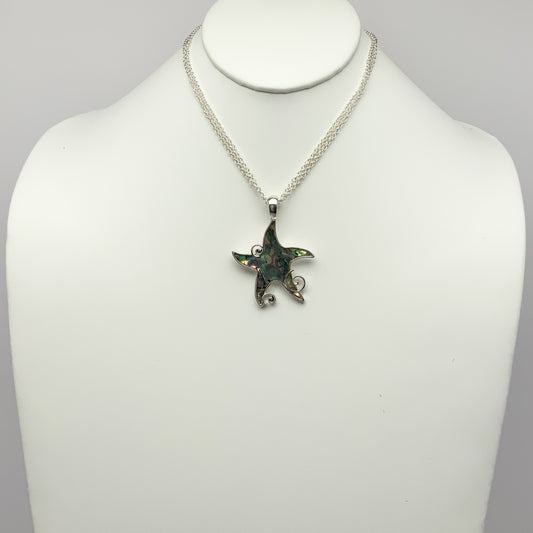 Starfish Mother Pearl Necklace