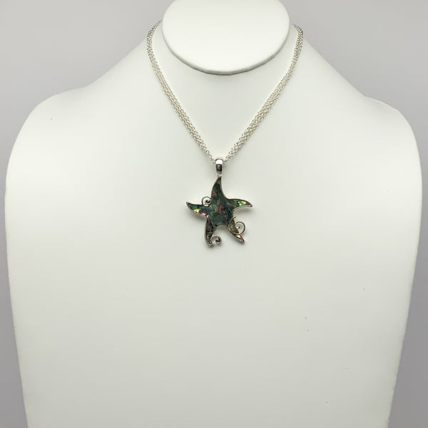 Starfish Mother Pearl Necklace