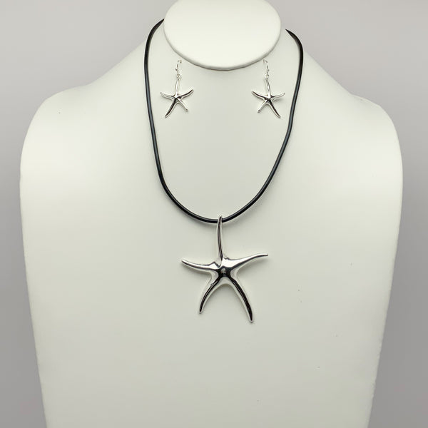 Starfish Necklace Set