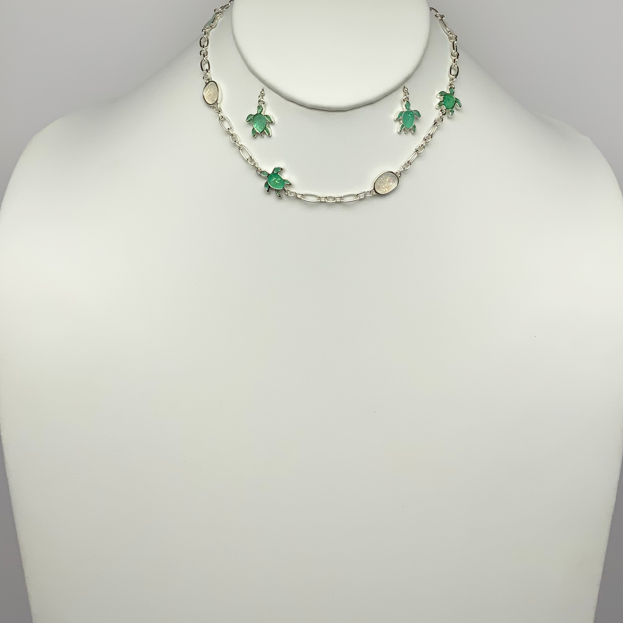 Turtle Chain Necklace Set