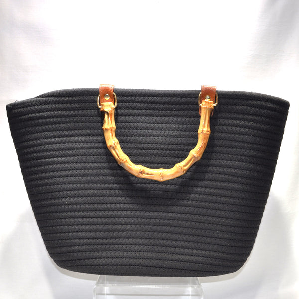 Bamboo Handle Purse