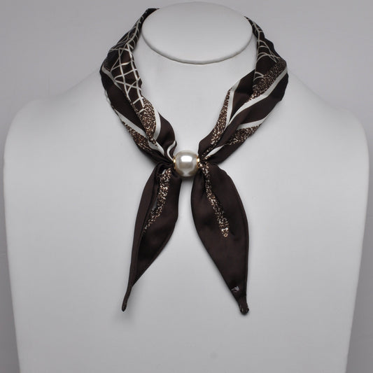 Geometric Grid Magnetic Neckerchief