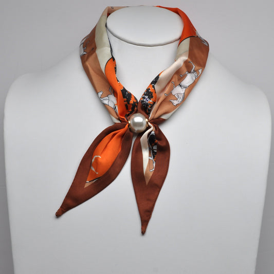 Equestrian Print Neckerchief