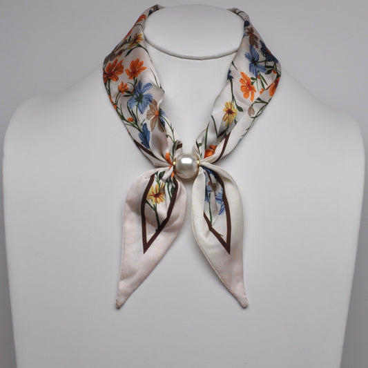 Floral Print Neckerchief
