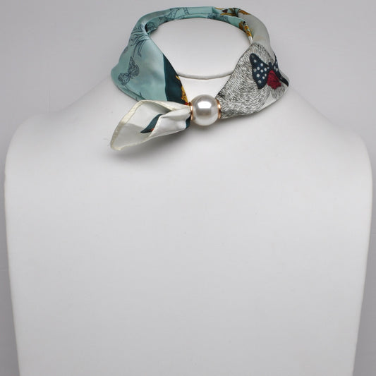 Butterfly Print Neckerchief