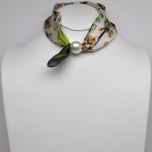 Floral Print Neckerchief