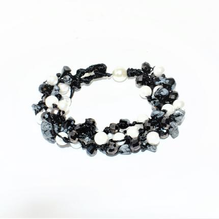 Pearl Crystal stone bracelet