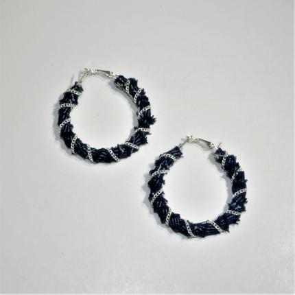 Denim Hoops