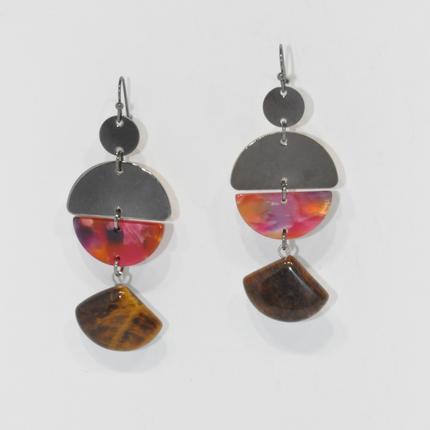 Lucite And Metal