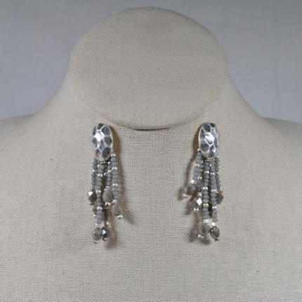 Beaded Tassel Earrings