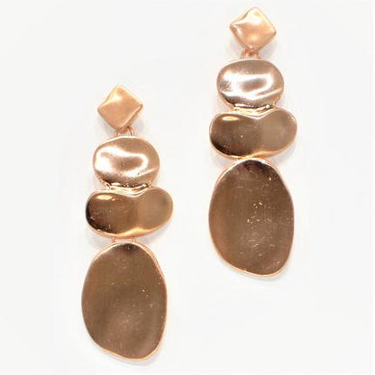 Droplet Design Dangle Earrings
