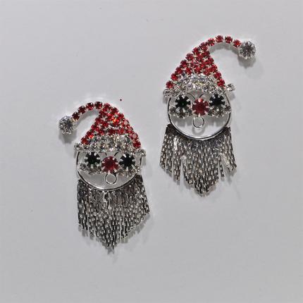 Santa Earrings