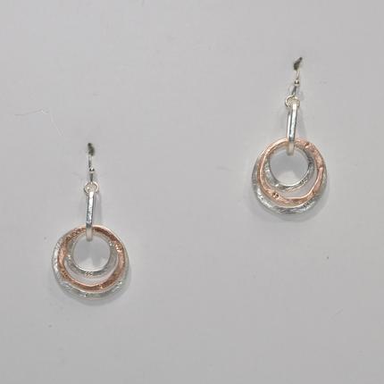 3 Layer Hoop Earr