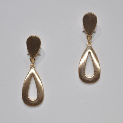 Tear Drop Clip Earring
