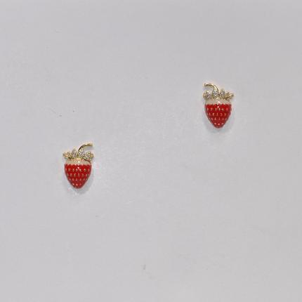 Strawberry Earrin