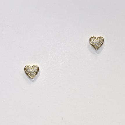 Crystal Heart Ear