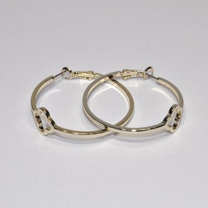 Clover Hoop Earri